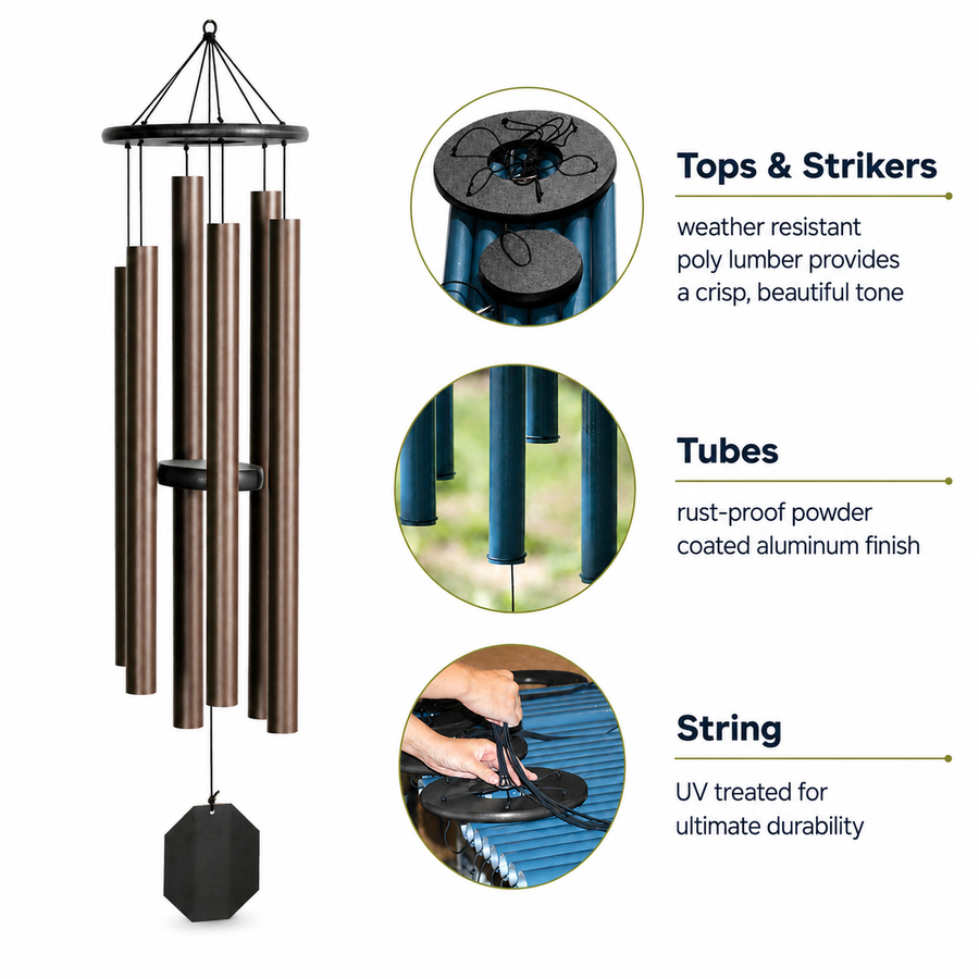 Mountain Reflections Wind Chimes
