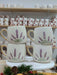 Set of four handmade ceramic mugs featuring a gentle lavender design, accentuated with golden handles, evoking a serene and natural touch to your drinkware collection. Perfect for a cozy gathering or as a thoughtful gift.