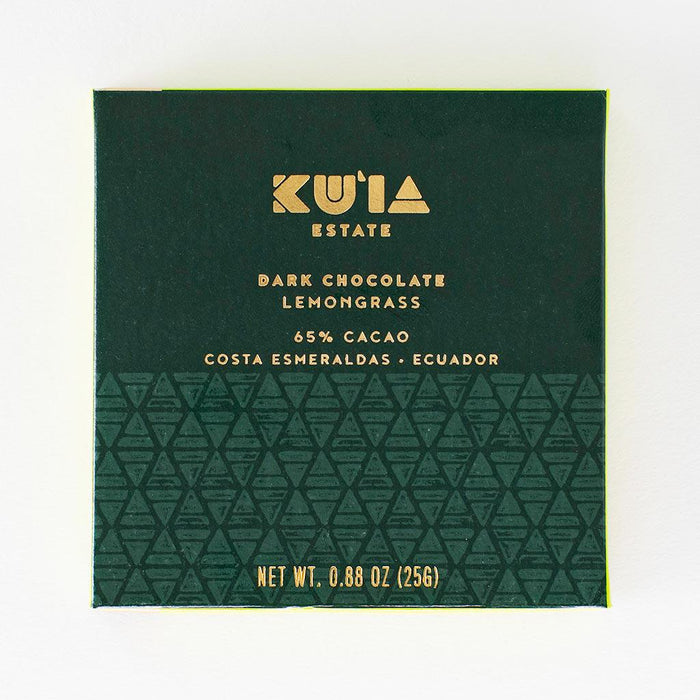 Lemongrass Dark Chocolate Bar