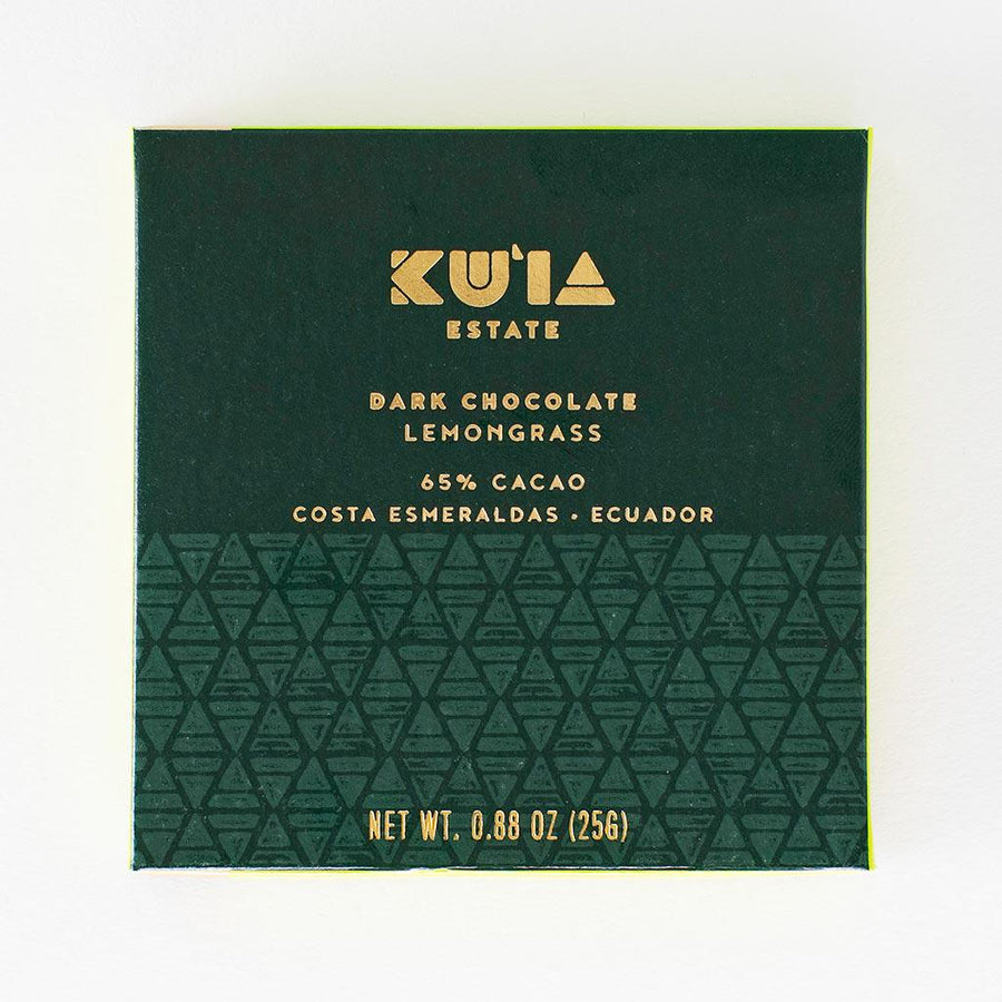 Lemongrass Dark Chocolate Bar