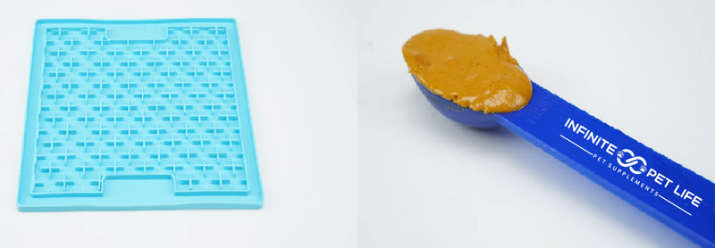 Infinite Pet Lickimat Buddy + Spoon by Infinite Pet