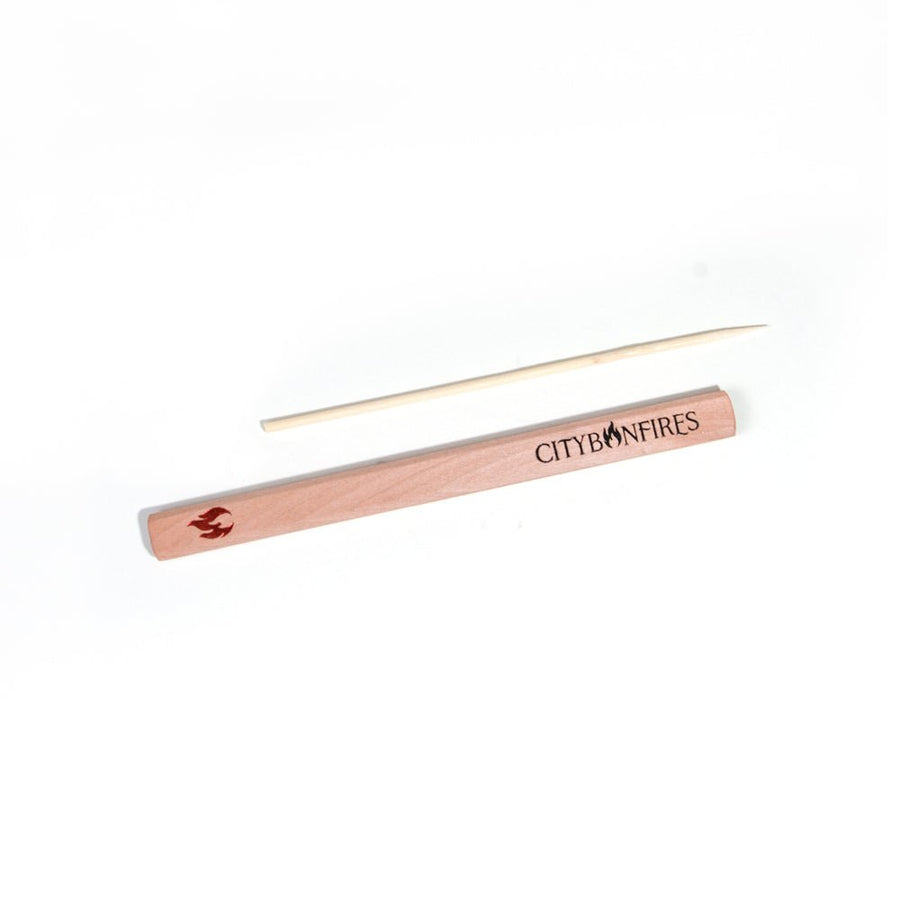 Lid Buddy handle with removable skewer
