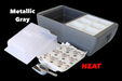 REVO insulated flameless chafer and beverage tub for food tray warming and chilled beverage displays.