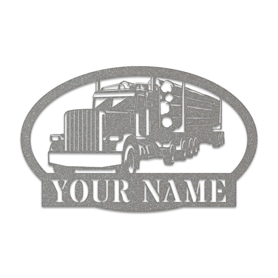 Logging Truck Monogram