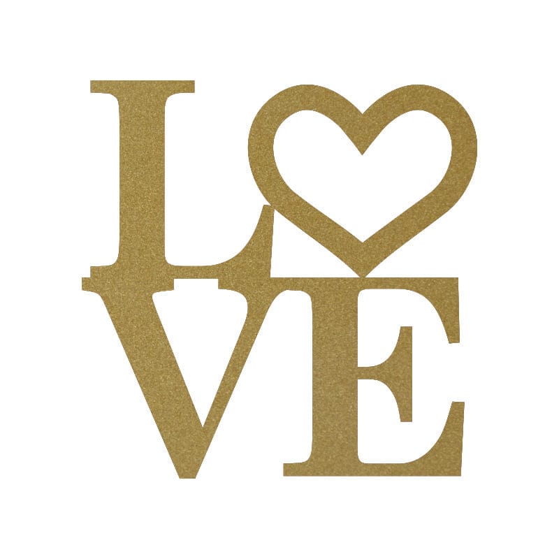 LOVE Letters with Heart