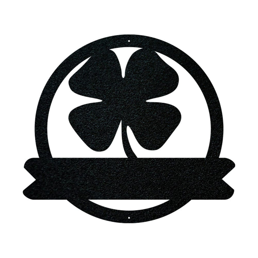 Lucky 4 Leaf Clover Monogram