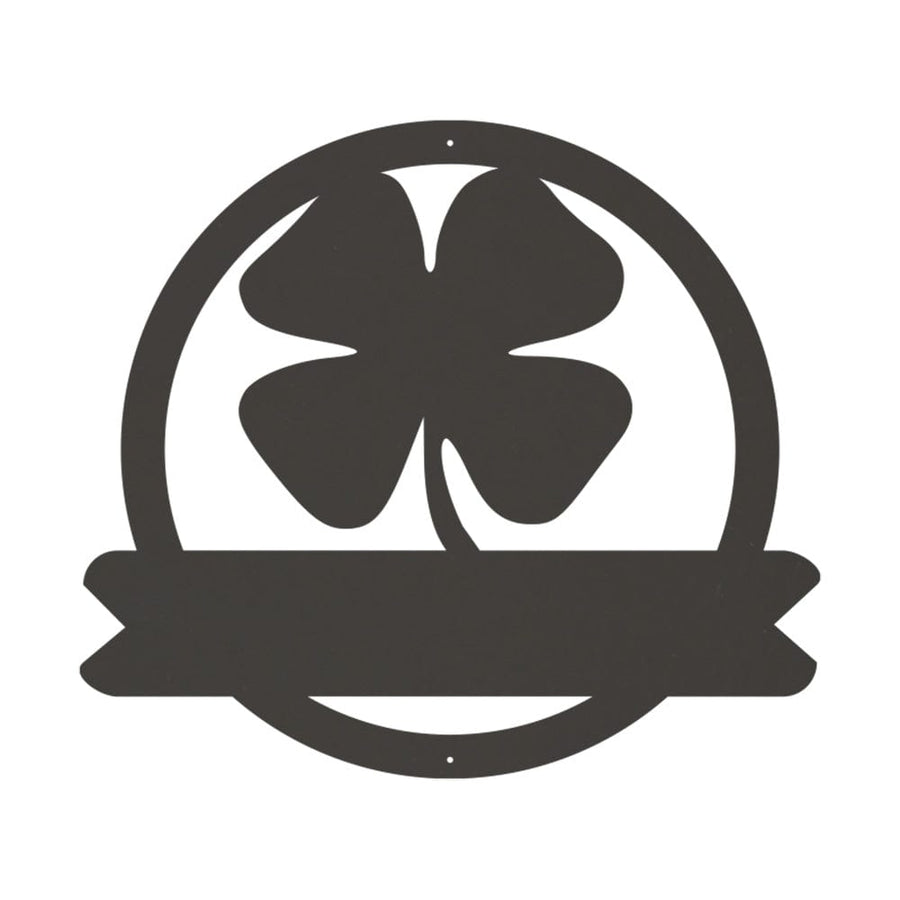 Lucky 4 Leaf Clover Monogram