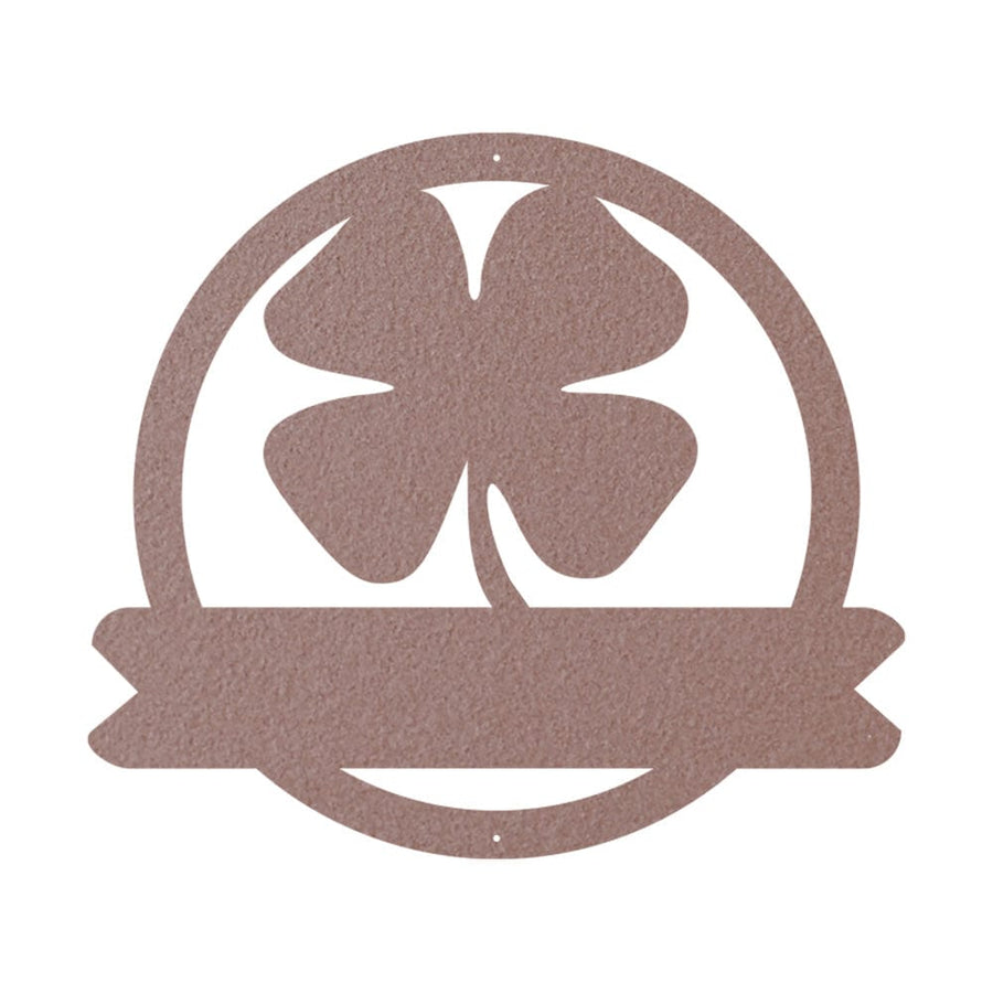 Lucky 4 Leaf Clover Monogram