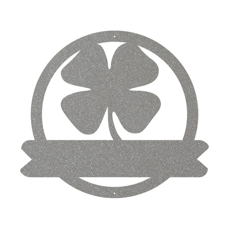 Lucky 4 Leaf Clover Monogram
