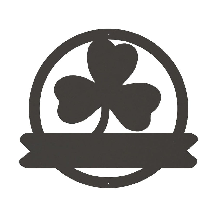 Lucky Shamrock - 3 Leaf Clover Monogram