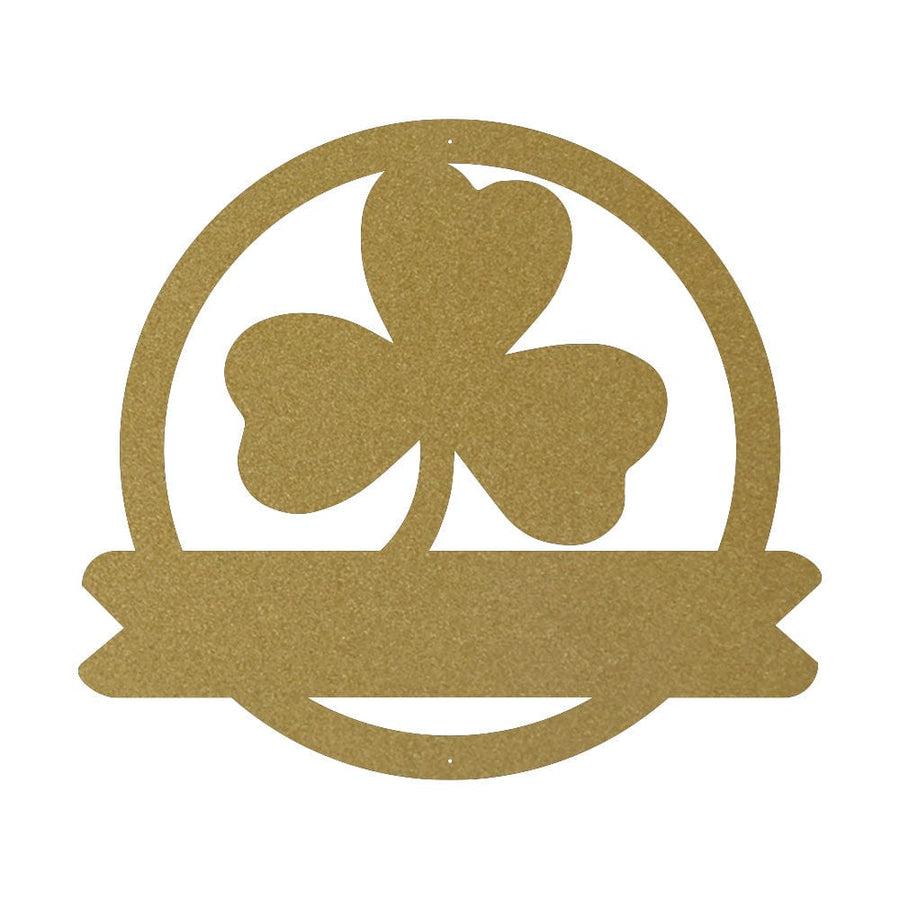 Lucky Shamrock - 3 Leaf Clover Monogram
