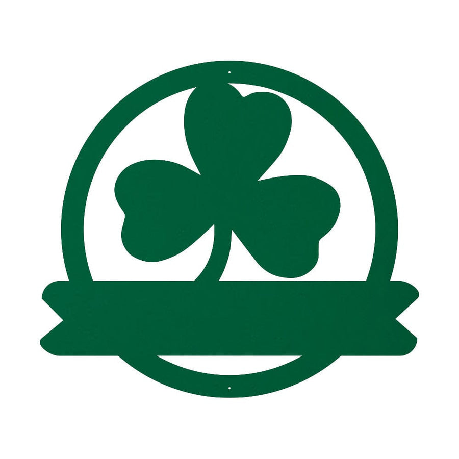 Lucky Shamrock - 3 Leaf Clover Monogram