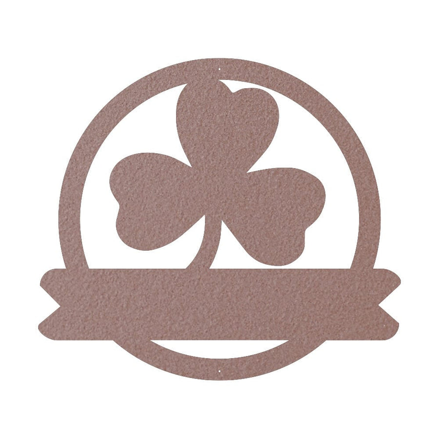 Lucky Shamrock - 3 Leaf Clover Monogram