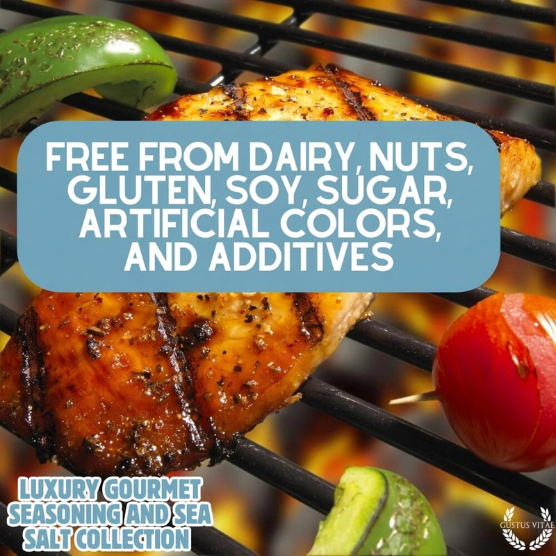 Luxury Gourmet Seasoning and Sea Salt Collection - 6 Tins Collections & Gift Sets Gustus Vitae