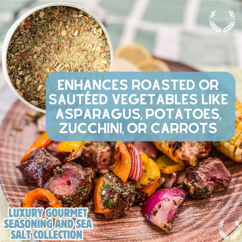 Luxury Gourmet Seasoning and Sea Salt Collection - 6 Tins Collections & Gift Sets Gustus Vitae