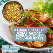 Luxury Gourmet Seasoning and Sea Salt Collection - 6 Tins Collections & Gift Sets Gustus Vitae