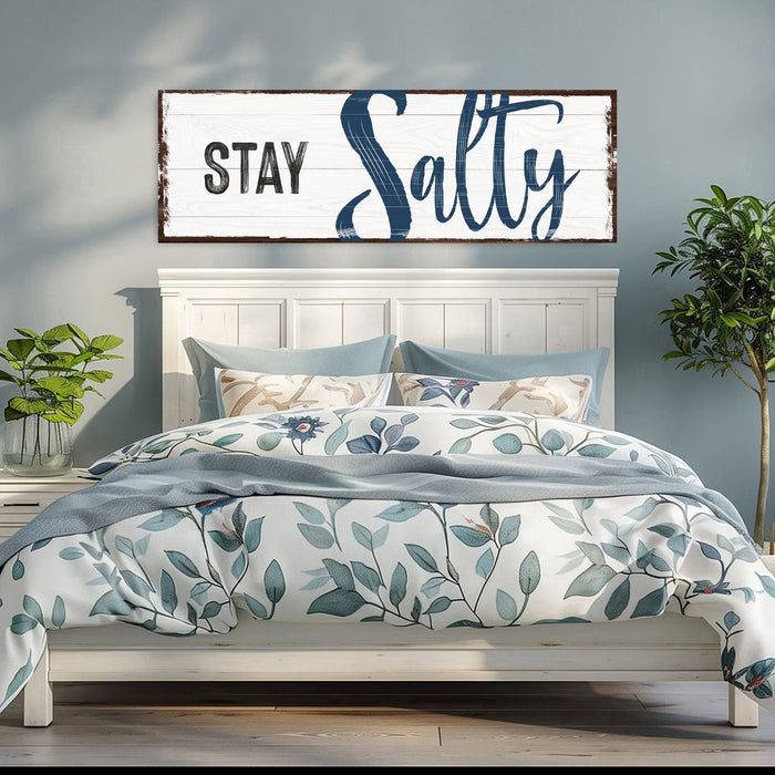 Stay Salty Coastal Sign Iii