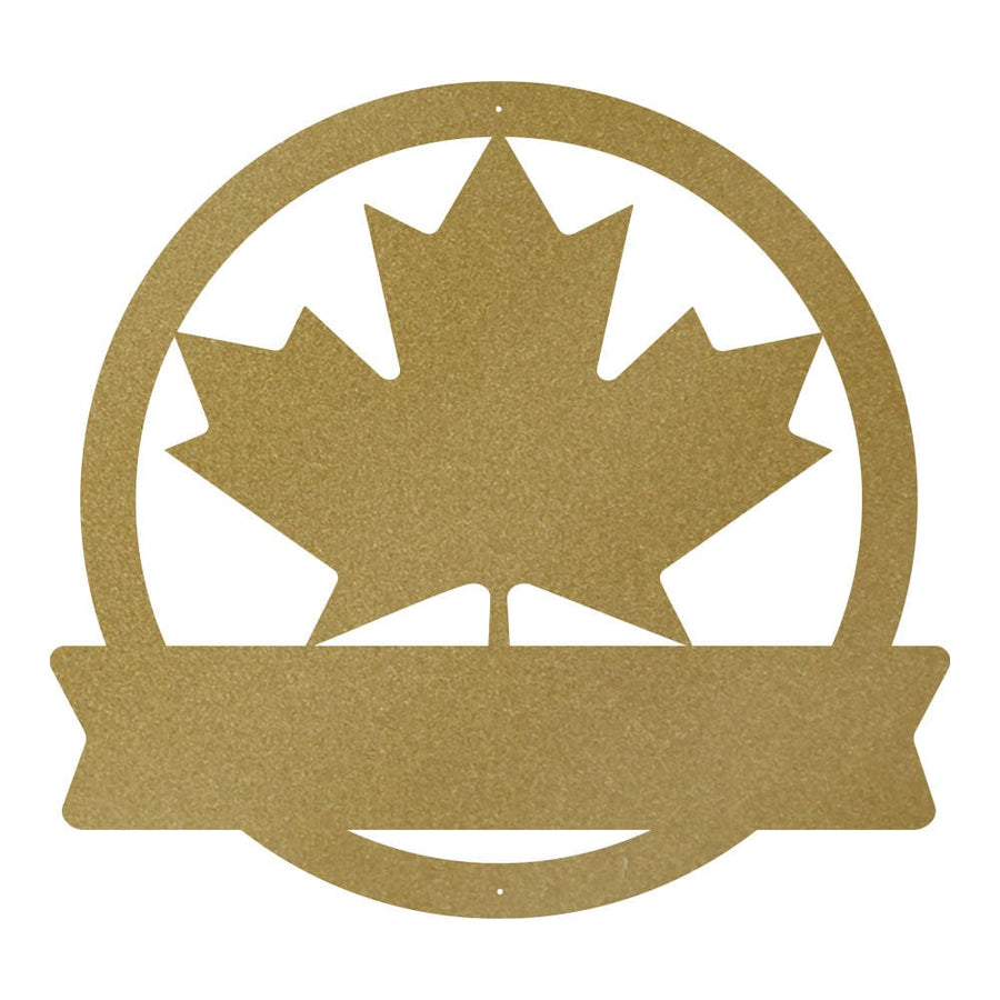 Maple Leaf Monogram