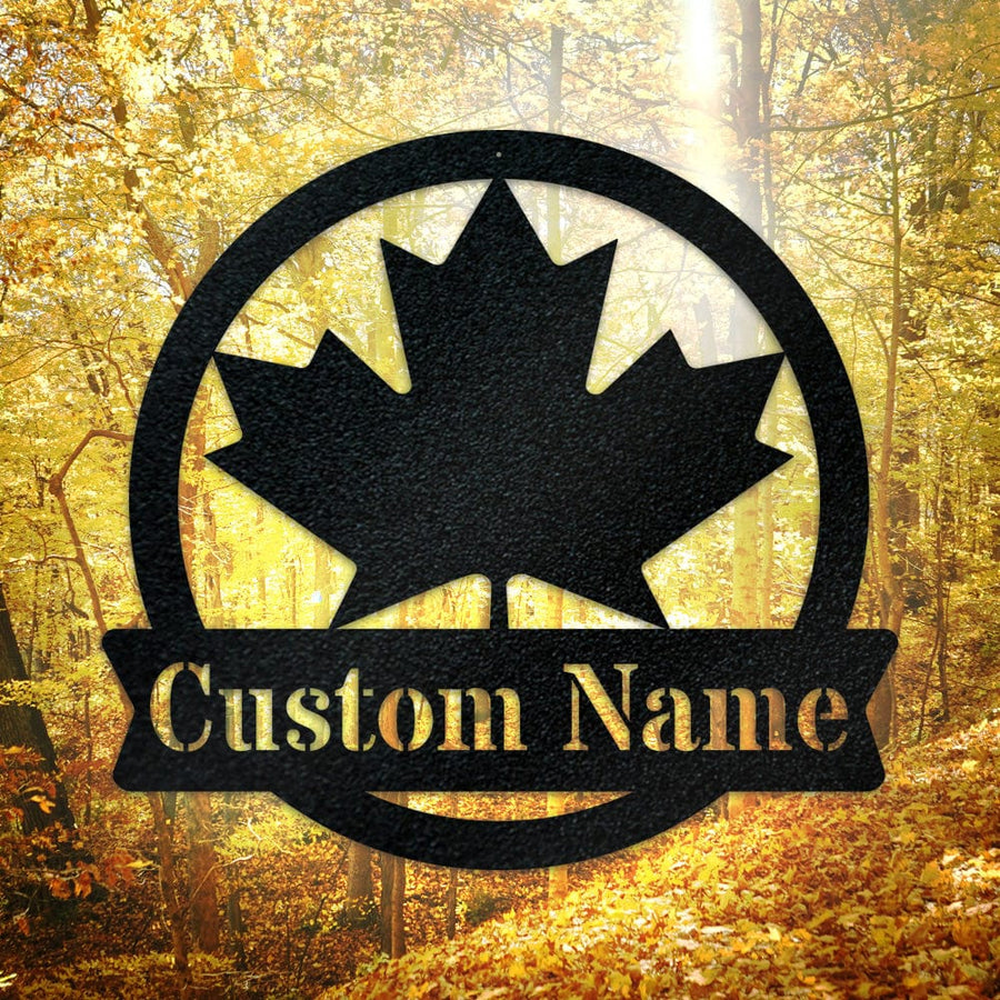 Maple Leaf Monogram