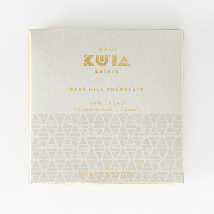 Maui Ku'ia Estate® Dark Milk Chocolate Bar
