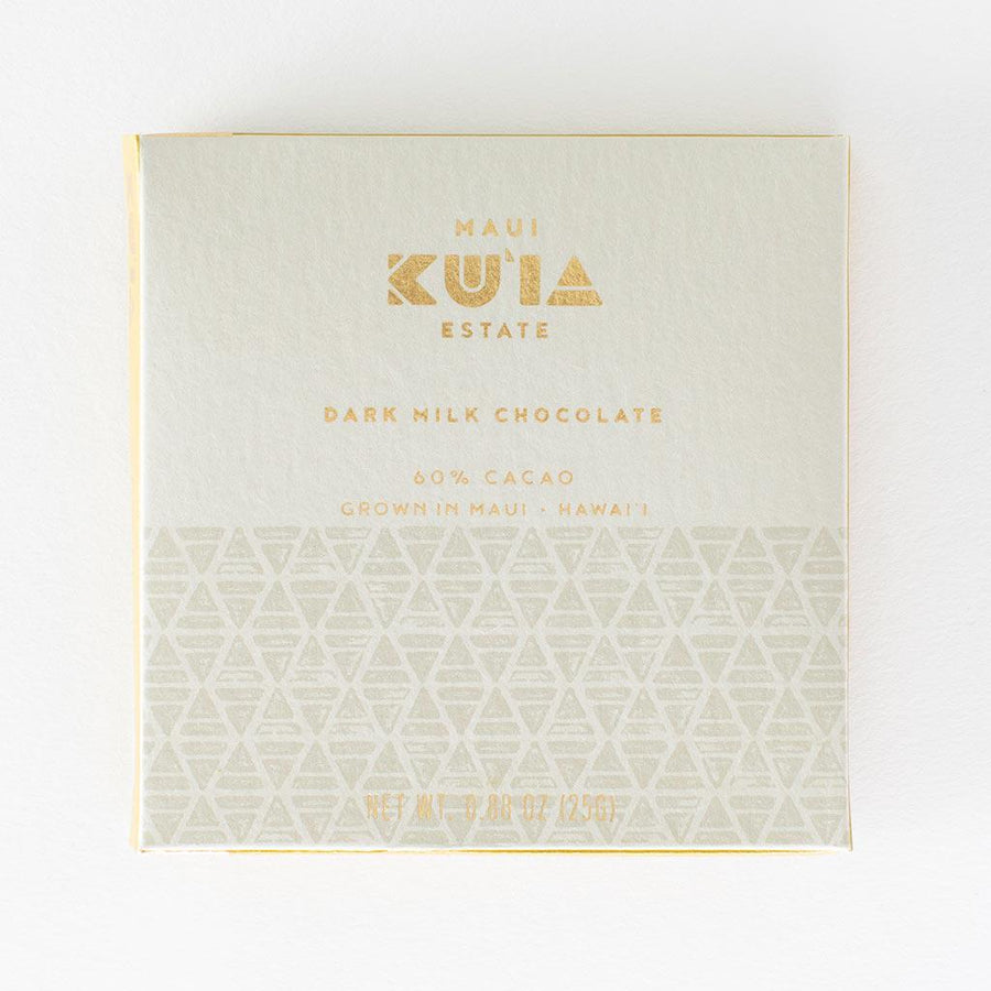Maui Ku'ia Estate® Dark Milk Chocolate Bar