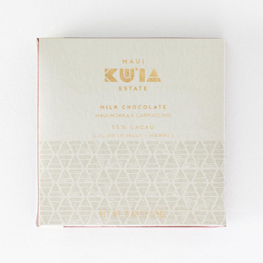 Maui Ku'ia Estate® Maui Mokka® Cappuccino Chocolate Bar