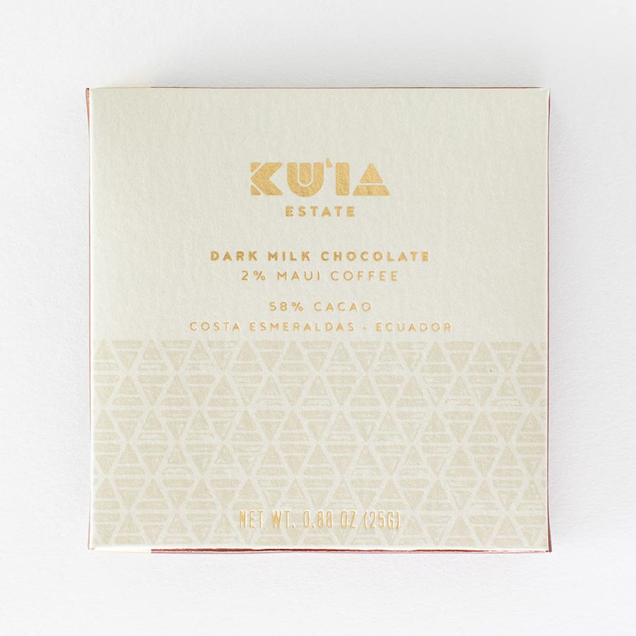 Maui Mokka® Coffee Dark Milk Chocolate Bar
