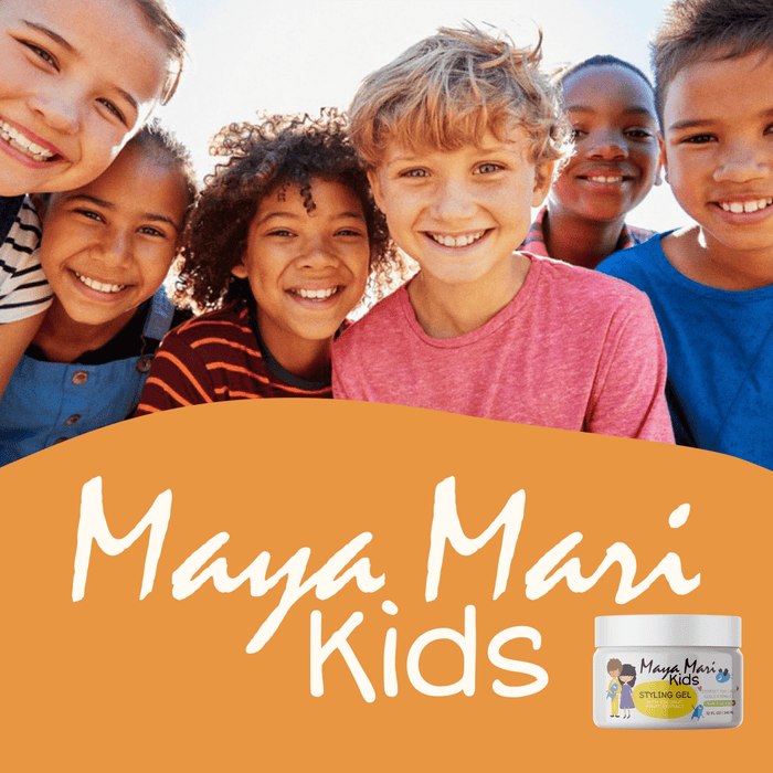 Maya Mari Kids Curly Hair Set for Coilies, Curlies, and Flyaways: 2in1 Shampoo, Leave-In Conditioner, and Hair Gel - Perfect for Your Little One's Curly and Wavy Hair! Hair Care Los Angeles Brands 