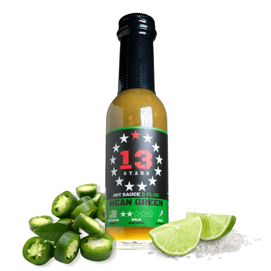 Mean Green - Jalapeño & Lime Mild Hot Sauce