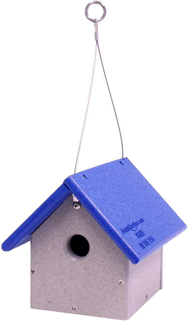 Amish-Made Chickadee or Wren House, Poly Lumber Bird House