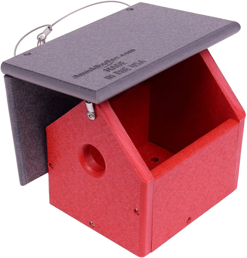 Amish-Made Chickadee or Wren House, Poly Lumber Bird House