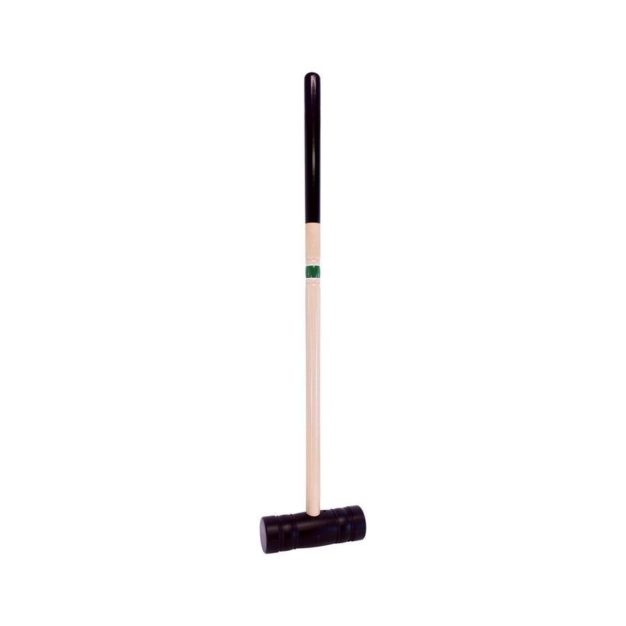 Amish-Made Individual Flag Croquet Mallet - 32" Handle - Polymer Head