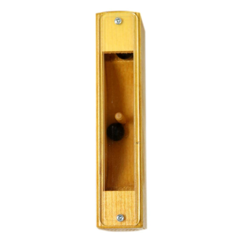 Amish-Made Wooden Marble Brain Teaser Toy, Perfect for Coffee Table