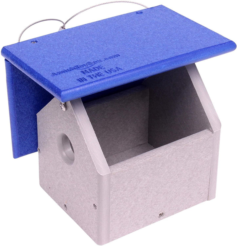 Amish-Made Chickadee or Wren House, Poly Lumber Bird House