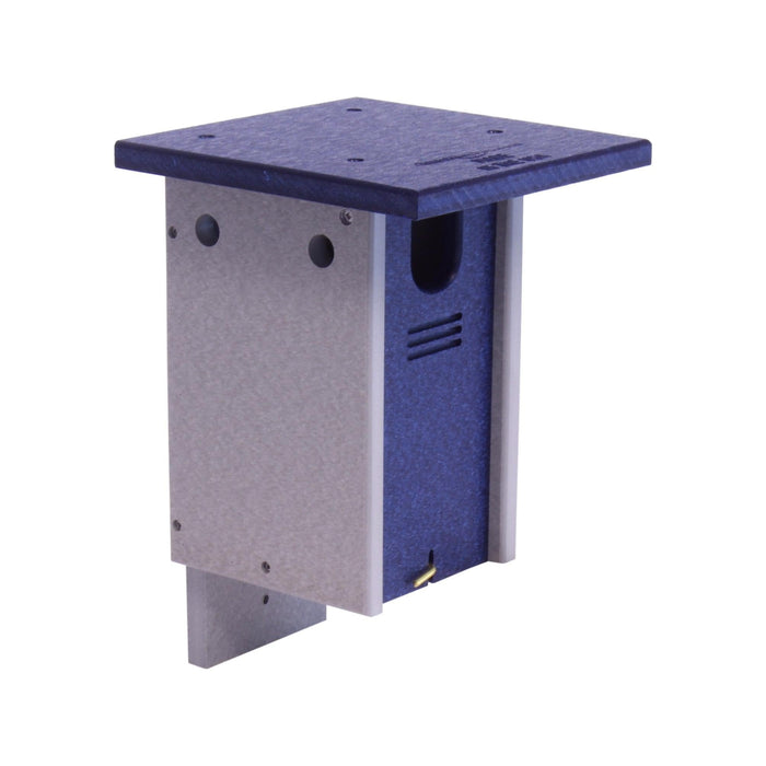 Bluebird House, Post Mount, Amish-Made with 100% Recycled Poly Lumber