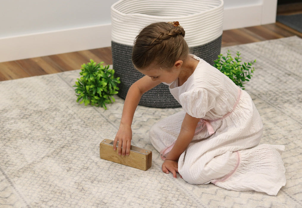 Amish Made Wooden Marble Brain Teaser Toy Perfect For Coffee Table