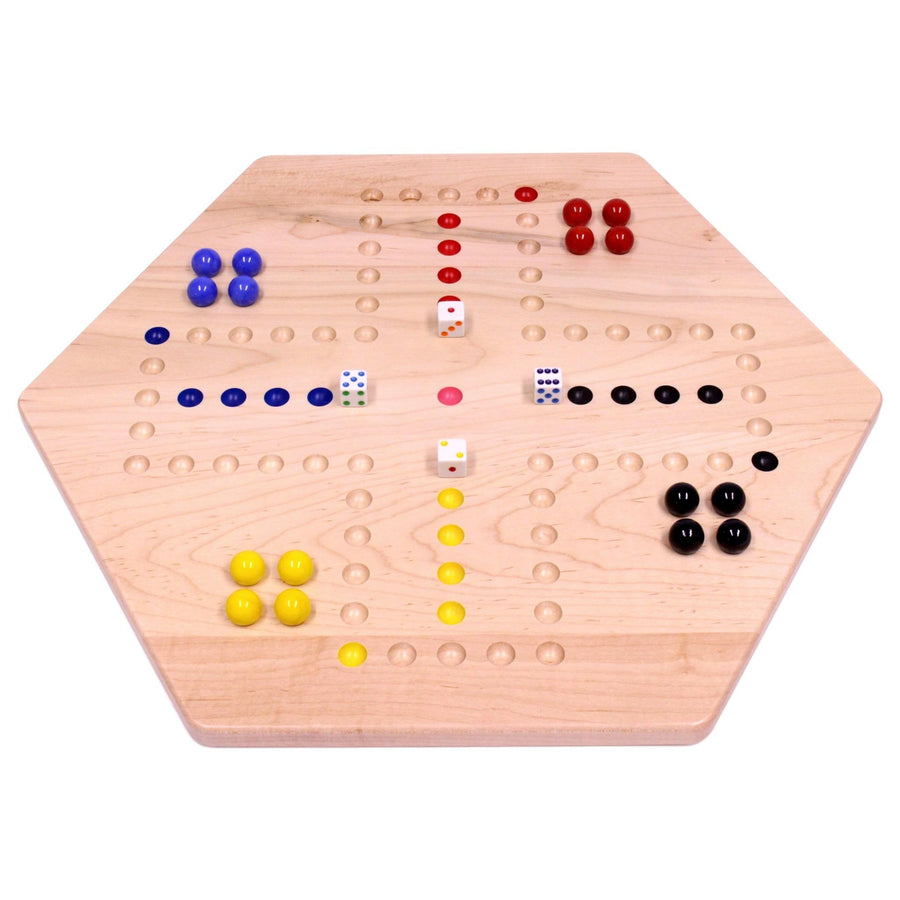 Aggravation Wahoo Marble Board Game, Double-Sided