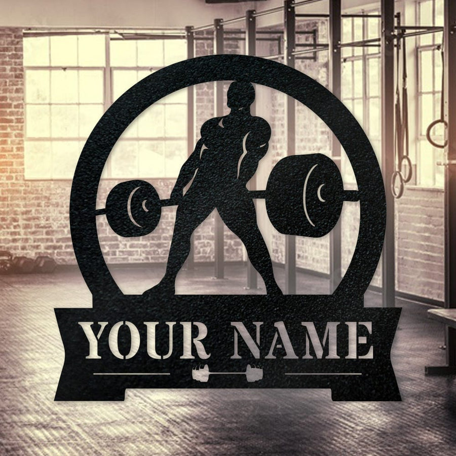 Men's Deadlift Gym Monogram