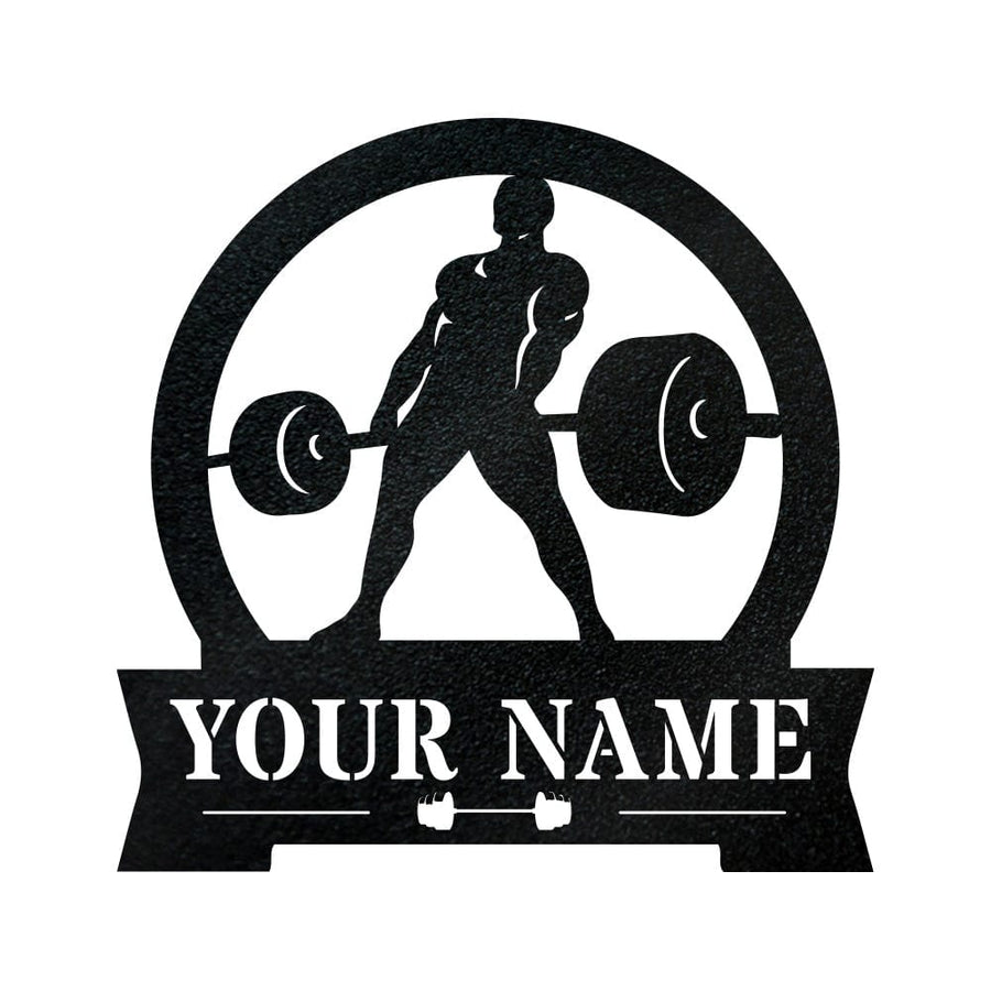 Men's Deadlift Gym Monogram