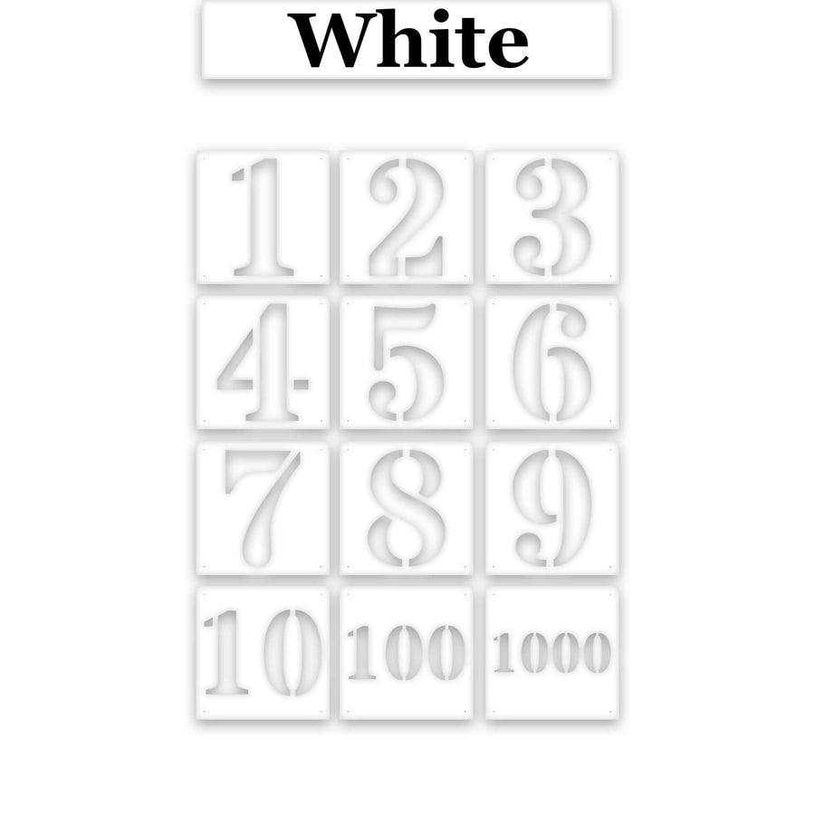 Metal Dock /Garage Door Numbers