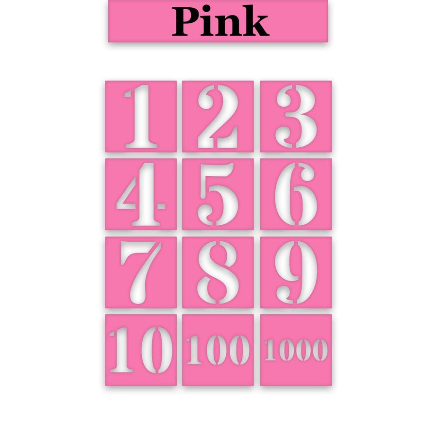 Metal Dock /Garage Door Numbers