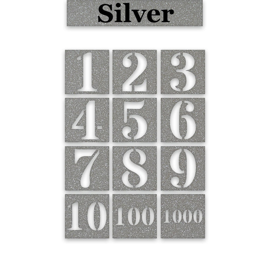 Metal Dock /Garage Door Numbers