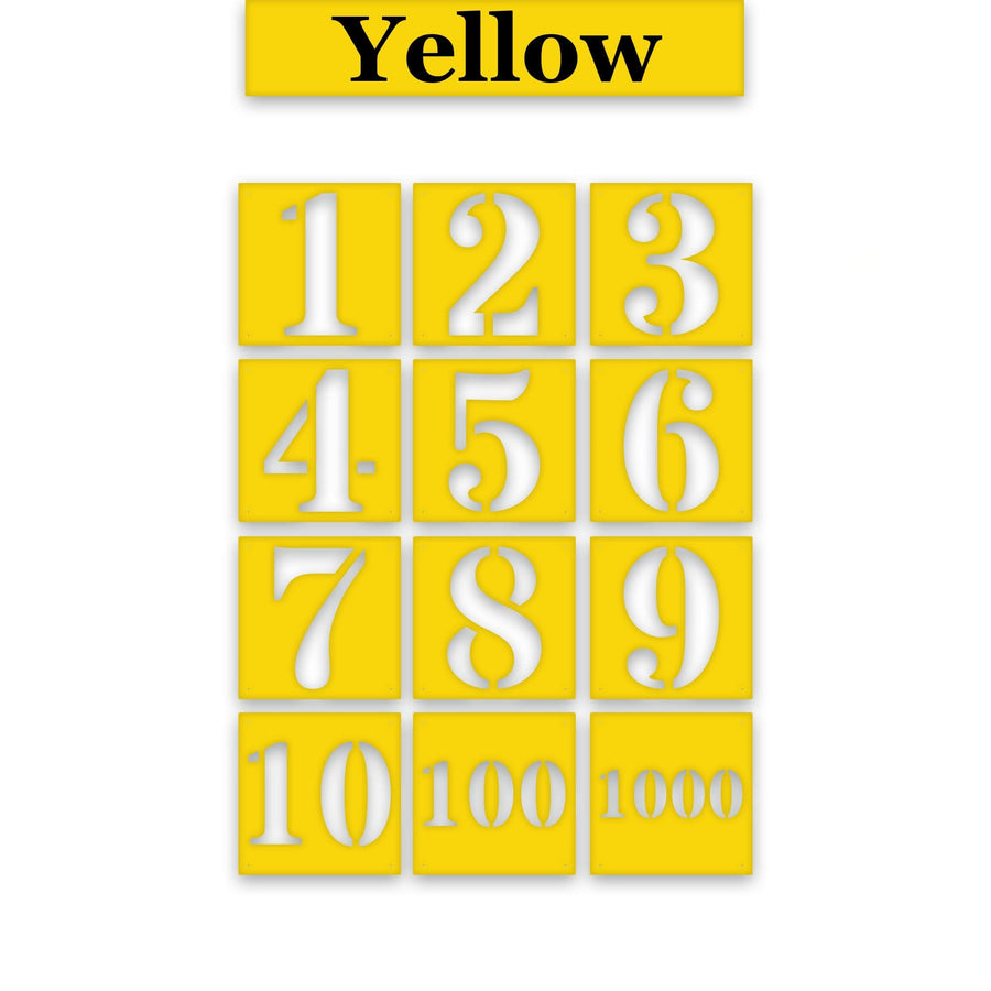 Metal Dock /Garage Door Numbers