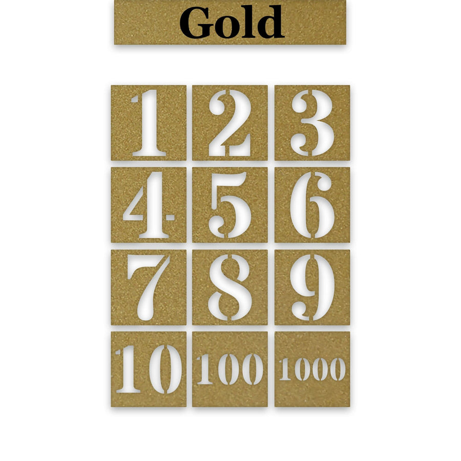 Metal Dock /Garage Door Numbers