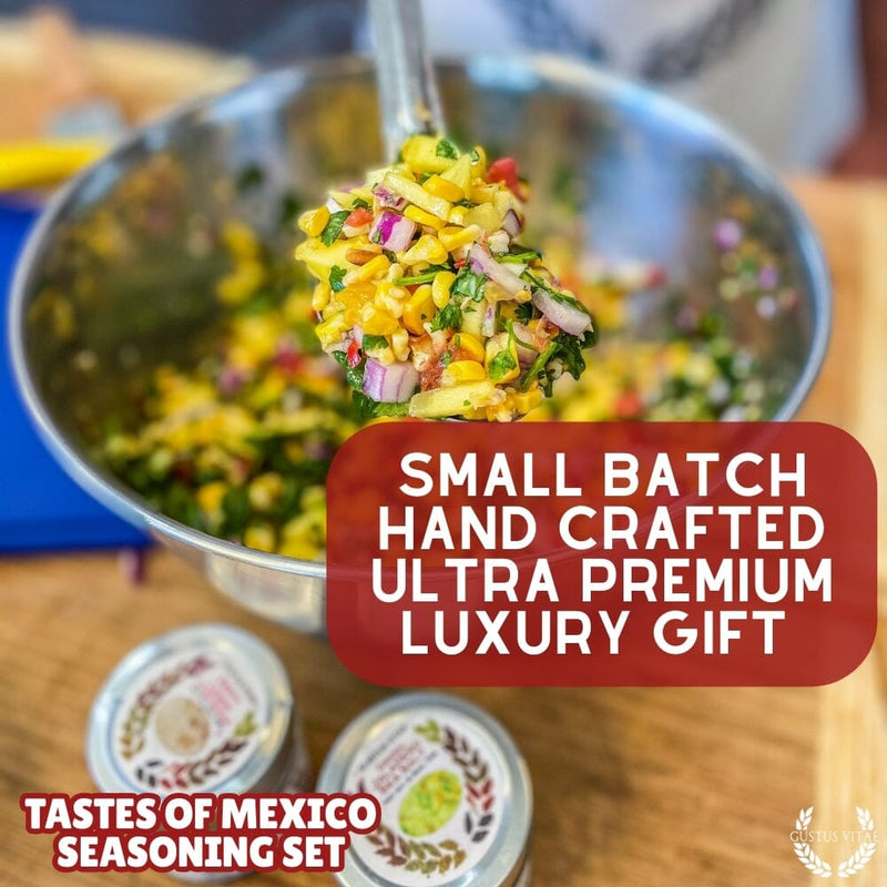 Mexican Seasoning Gift Set - Tastes of Mexico - Artisanal Spice Blends Six Pack Collections & Gift Sets Gustus Vitae