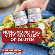 Mexican Seasoning Gift Set - Tastes of Mexico - Artisanal Spice Blends Six Pack Collections & Gift Sets Gustus Vitae
