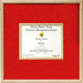 US Marine Corp Certificate Display Case in middle., , The Military Gift Store, Military medal and Certificate frame