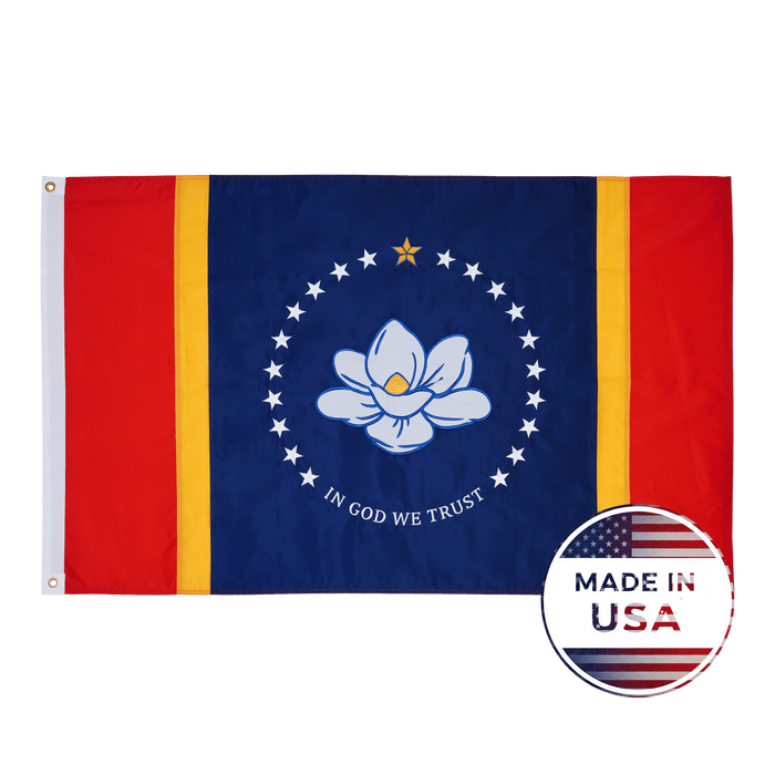 Mississippi State Flag - 100% Made in USA