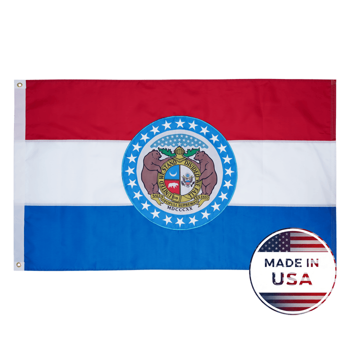 Missouri State Flag - 100% Made in USA