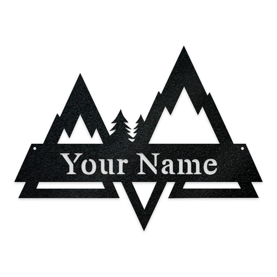 Modern Mountain Monogram